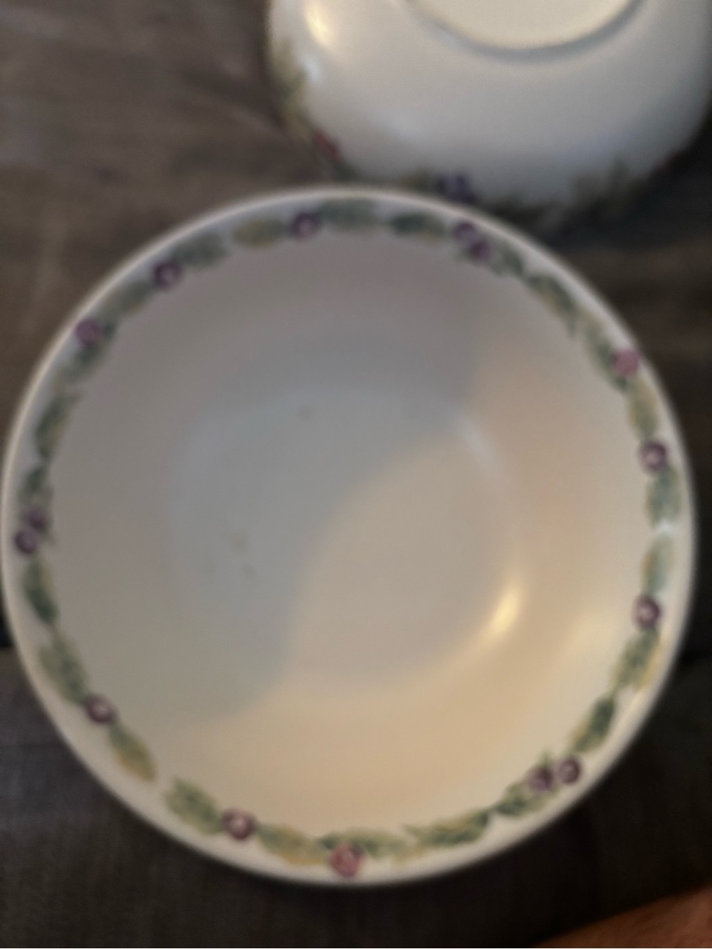 Pfaltzgraff Jamberry 10" Round Vegetable Serving Bowl Rare Retired Pattern